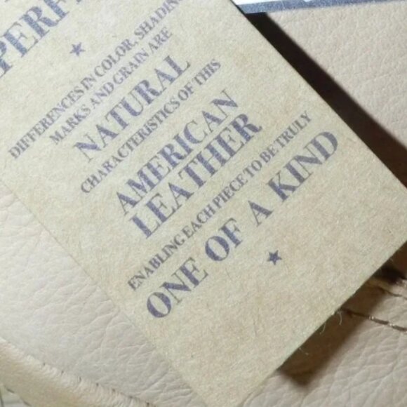 American Leather Genuine Leather Austin Shoulder Bag Cashew🆕⌚📦🏃💨🚚 - Picture 13 of 16